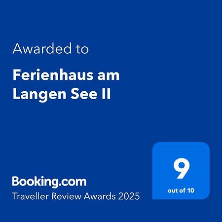 Ferienhaus Am Langen See II Heidesee Esterno foto